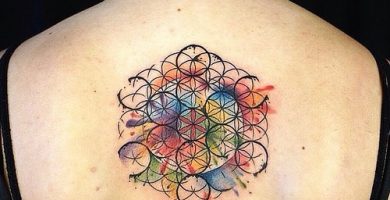 tatuaje del fruto de la vida