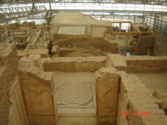 ruinas de la casa en Éfeso